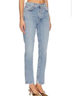 Agolde Riley High-Rise Straight Jeans in 25